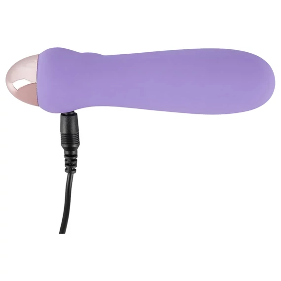 Cuties Mini Purple - akumulátorový silikónový vibrátor (fialový)