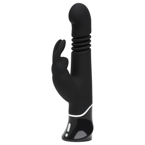 Päťdesiat odtieňov sivej Greedy Girl - čierny impulzný vibrátor