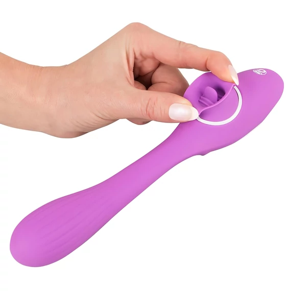 You2Toys 2v1 fialový vibračný zázrak - dva režimy v jednom!