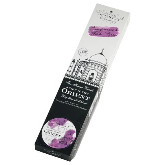 Petits Joujoux - masážne sviečky - granátové jablko-biele korenie (5x43ml)