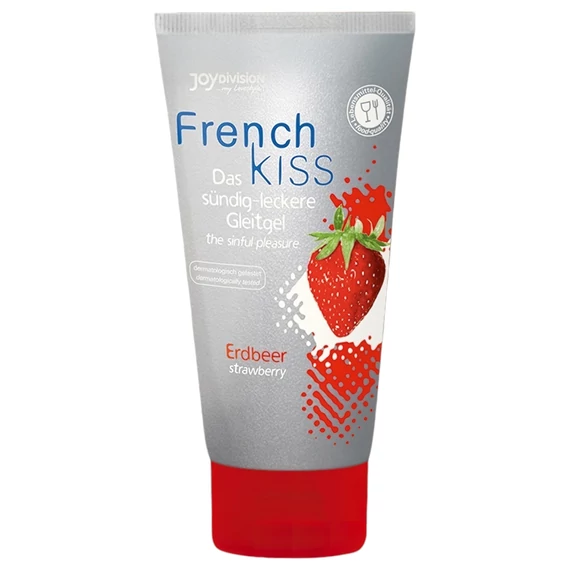 JoyDivision French Kiss lubrikant - jahoda (75ml)