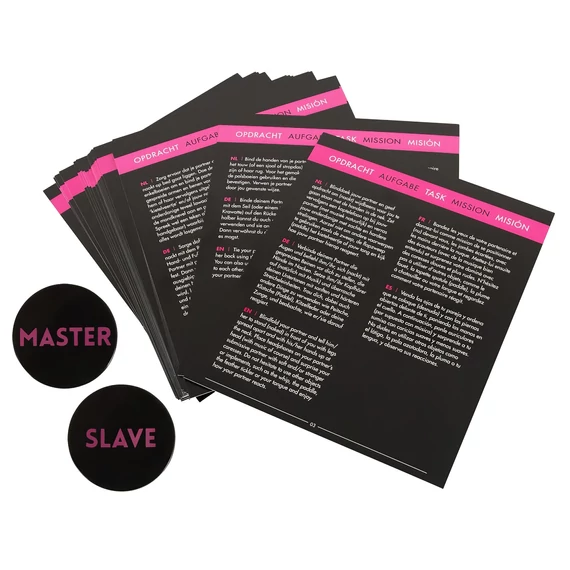 Master & Slave - Bondážna sada (hnedo-čierna)
