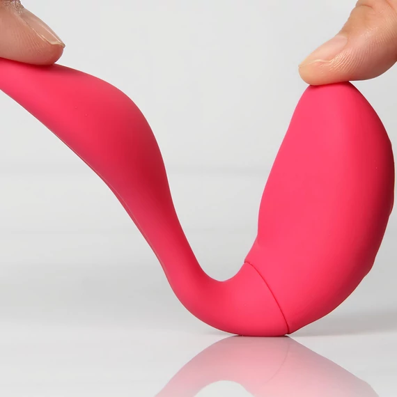 Cotoxo Cupid 2 - nabíjateľný vibrátor na diaľkové ovládanie (červený)
