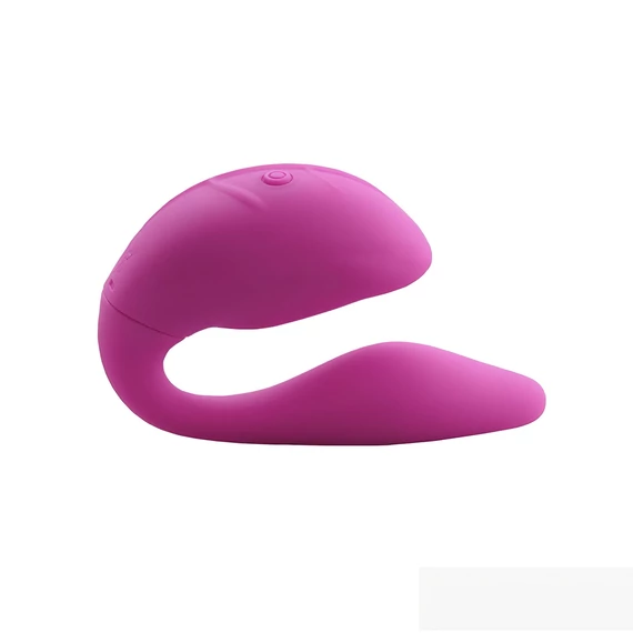 Cotoxo Cupid 2 - nabíjateľný pár vibrátor na diaľkové ovládanie (fialový)