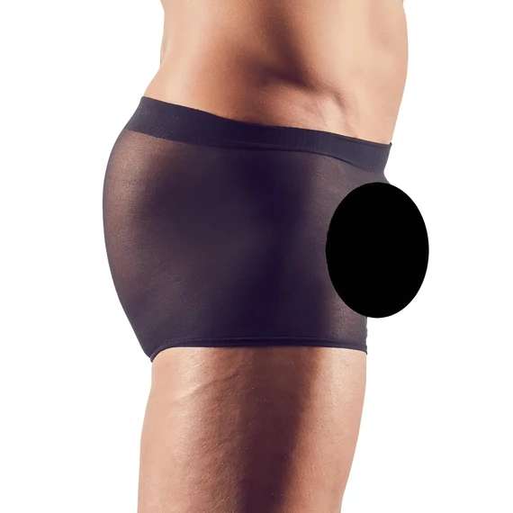 Svenjoyment - priehľadný boxer set - čierny (2-dielny) S-L