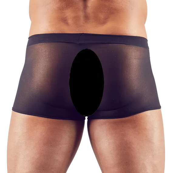 Svenjoyment - priehľadný boxer set - čierny (2-dielny) S-L