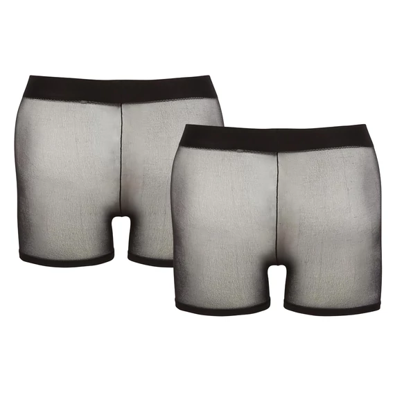 Svenjoyment - priehľadný boxer set - čierny (2-dielny) S-L