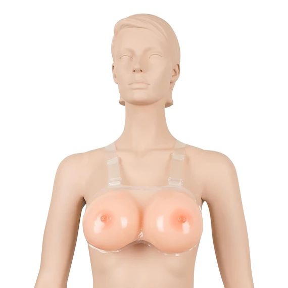Cottelli - silikónové push-up prsia na pripnutie (2x600g)