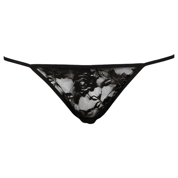 Cottelli - Čipkované negližé s tangami - M