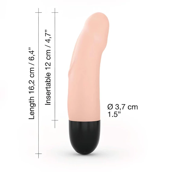 Dorcel Real Vibration S 2.0 - nabíjateľný vibrátor (prírodný)