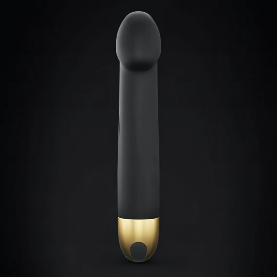 Dorcel Real Vibration M 2.0 - nabíjateľný vibrátor (čierno-zlatý)