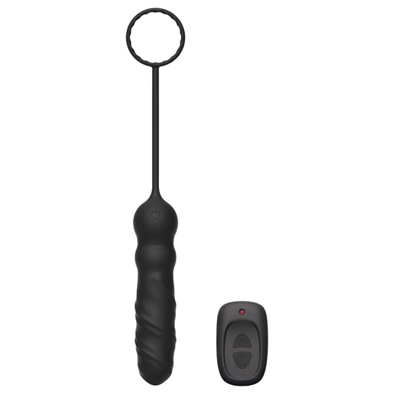 Dorcel Deep Seeker - bezdrôtový análny vibrátor, čierny