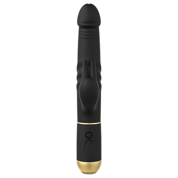 Dorcel Furious Rabbit 2.0 - čierny vibrátor s ramenom na klitoris