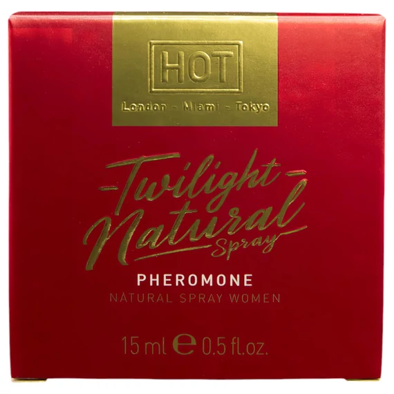 HOT Twilight Natural - feromónový parfém pre ženy (15ml) - bez vône