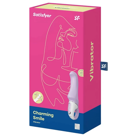 Satisfyer Charming Smile - vodotesný akku G-bod vibrátor (fialový)