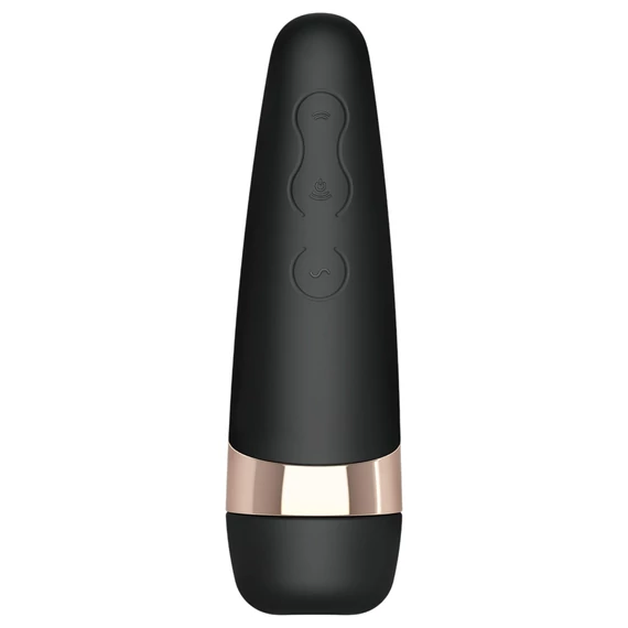 Satisfyer Pro 3+ - vodotesný, nabíjací klitorálny vibrátor (čierny)