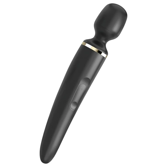 Satisfyer Wand-er Woman - vodotesný masážny vibrátor (čierny)
