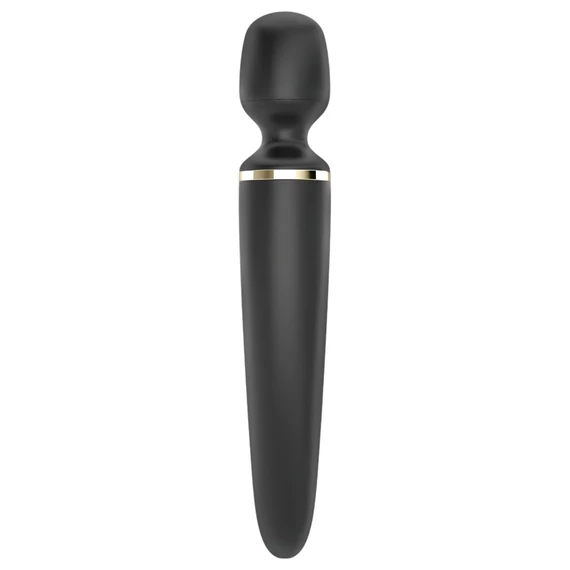 Satisfyer Wand-er Woman - vodotesný masážny vibrátor (čierny)