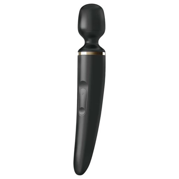 Satisfyer Wand-er Woman - vodotesný masážny vibrátor (čierny)