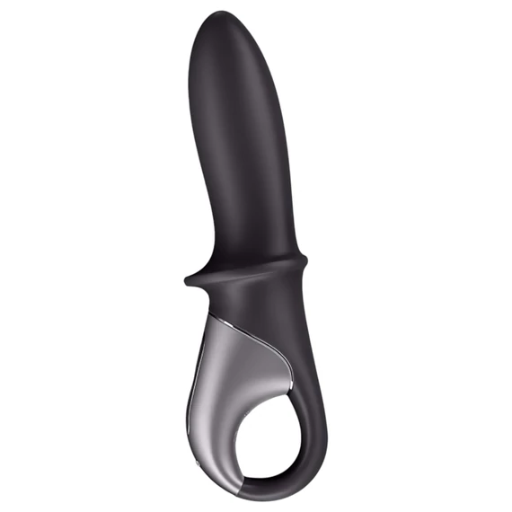 Satisfyer Horúca vášeň - inteligentný ohrievací análny vibrátor (čierny)