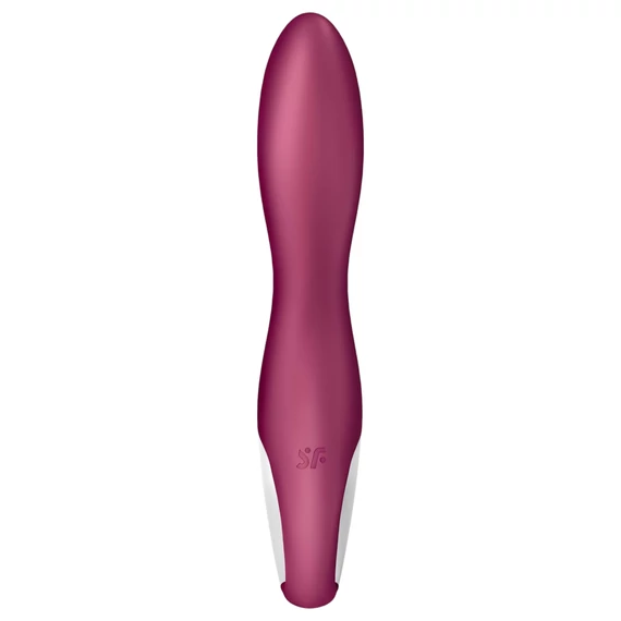 Satisfyer: Vibračné vzrušenie s ohrevom (červený)