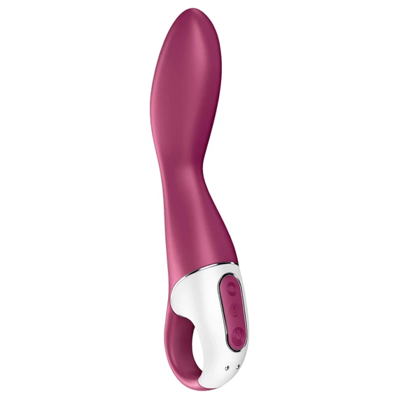 Satisfyer: Vibračné vzrušenie s ohrevom (červený)