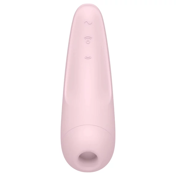 Satisfyer Curvy 2+ - inteligentný klitoriálny vibrátor s vlnami (ružový)