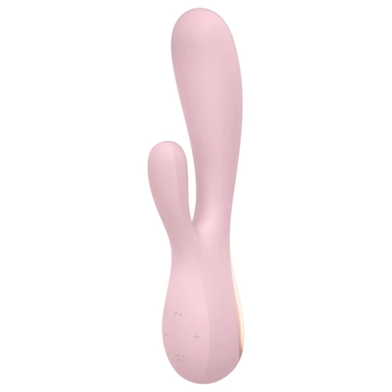 Satisfyer Mono Flex - inteligentný vodotesný vibrátor (jemne ružový)