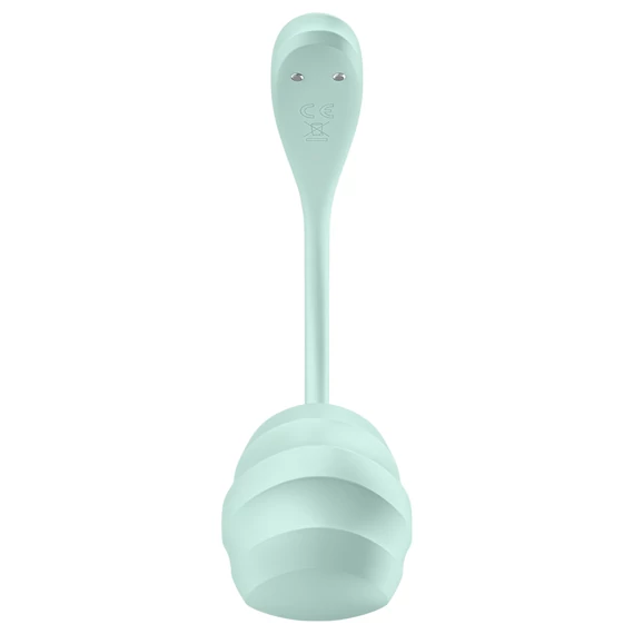 Satisfyer Smooth Petal - smart vibračné vajíčko (zelené)