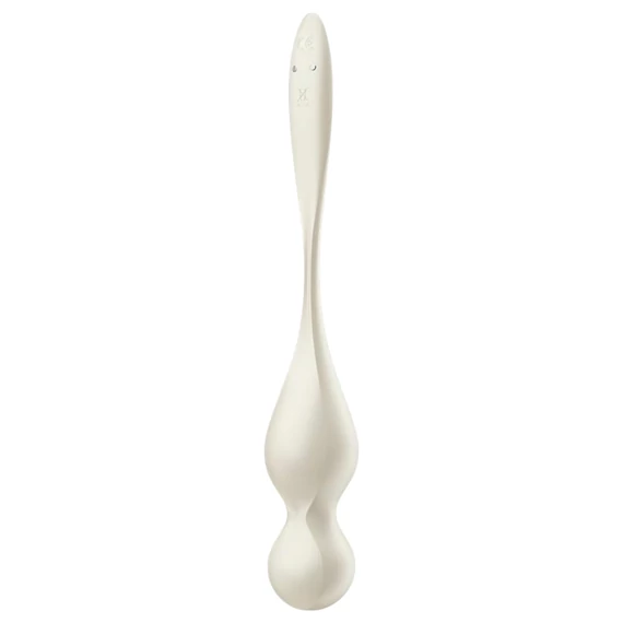 Satisfyer Love Birds 1 - inteligentná vibračná guľa (biela)