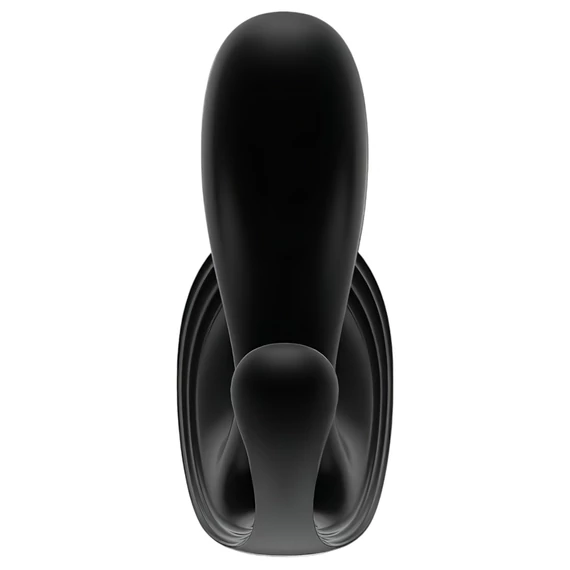 Satisfyer Top Secret Plus - smart 3-ramenný vibrátor (čierny)