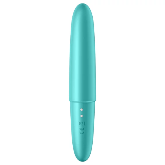 Satisfyer Ultra Power Bullet 6 - vodotesný vibrátor (tyrkysový)