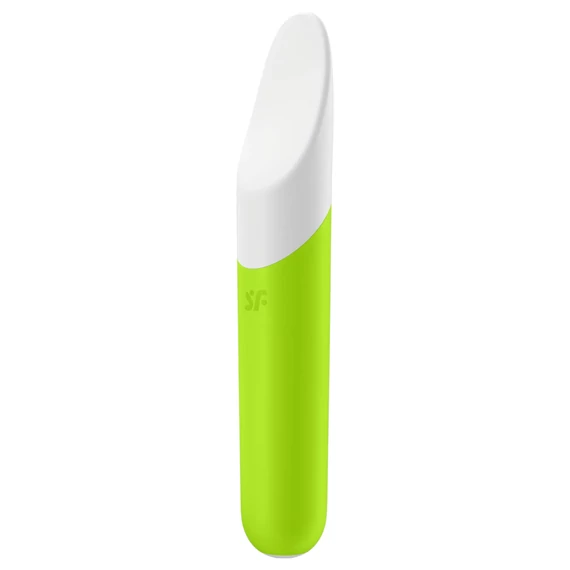 Satisfyer Ultra Power Bullet 7 - vodotesný klitorisový vibrátor (zelený)