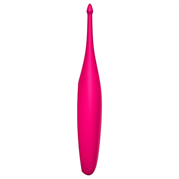 Satisfyer Twirling Fun - nabíjateľný, vodotesný klitoris vibrátor (magenta)