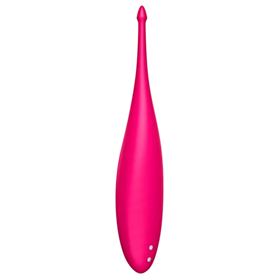 Satisfyer Twirling Fun - nabíjateľný, vodotesný klitoris vibrátor (magenta)