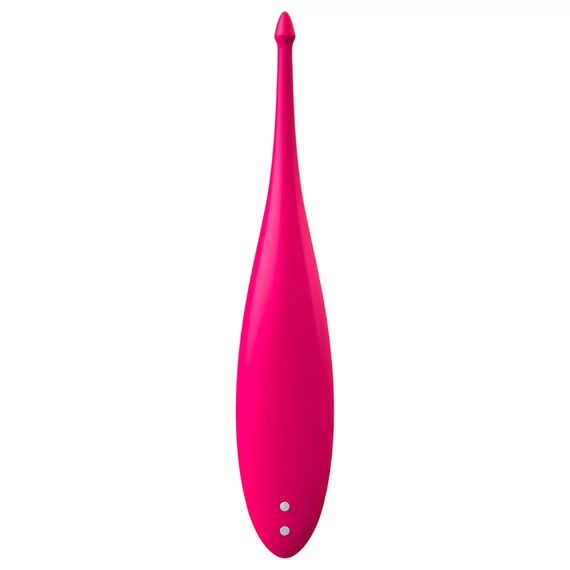 Satisfyer Twirling Fun - nabíjateľný, vodotesný klitoris vibrátor (magenta)