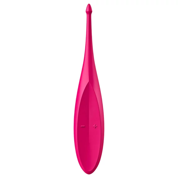Satisfyer Twirling Fun - nabíjateľný, vodotesný klitoris vibrátor (magenta)
