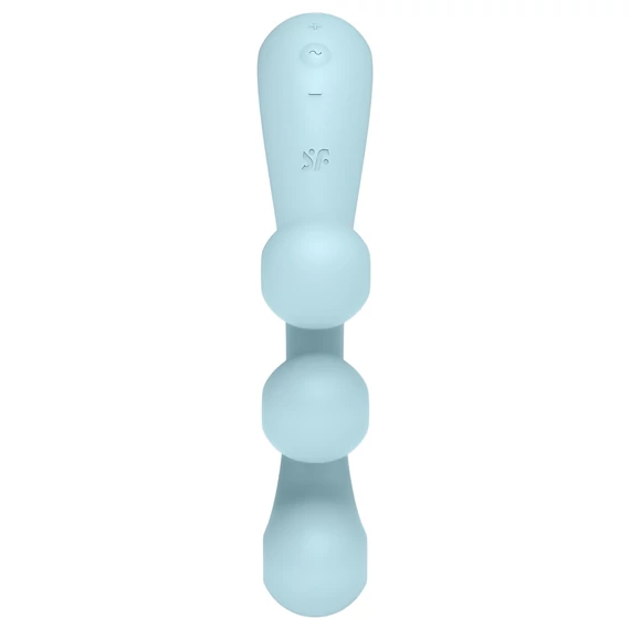 Satisfyer Tri Ball 2 - multifunkčný vibrátor (mätový)