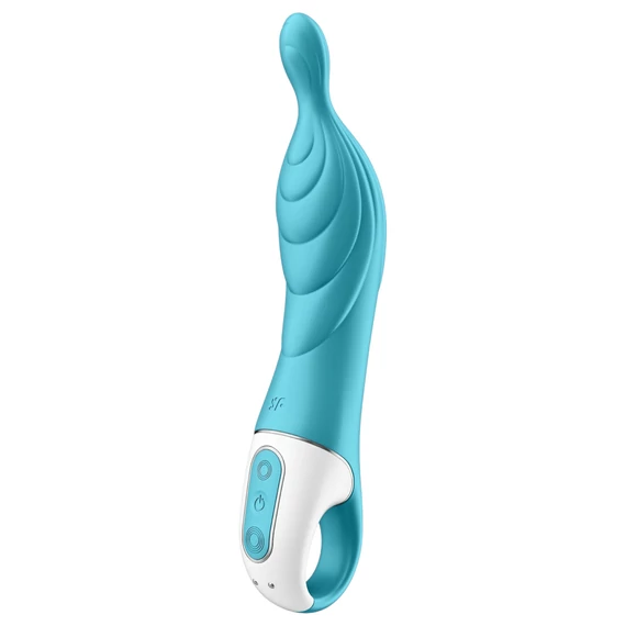 Satisfyer A-Mazing 2 - nabíjací, A-bod vibrátor (tyrkysový)