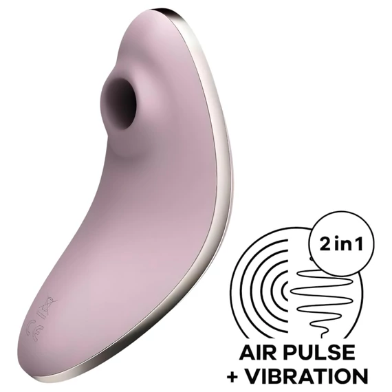 Satisfyer Vulva Lover 1 - vzduchový klitorisový vibrátor (fialový)