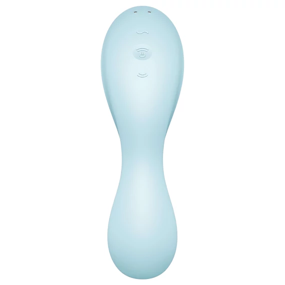 Satisfyer Curvy Trinity 5+ - inteligentný 2v1 vibrátor (modrý)