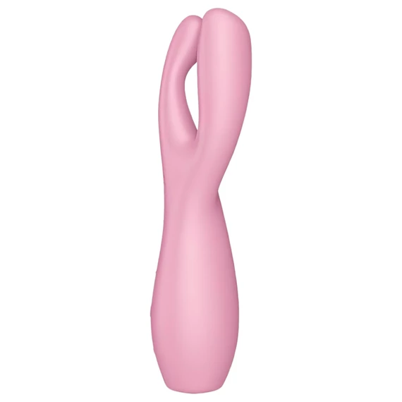 Satisfyer Threesome 3 - nabíjateľný klitorisový vibrátor (ružový)