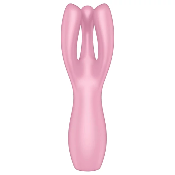 Satisfyer Threesome 3 - nabíjateľný klitorisový vibrátor (ružový)