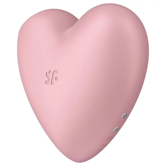 Satisfyer Cutie Heart - akumulátorový klitorisový vibrátor (ružový)