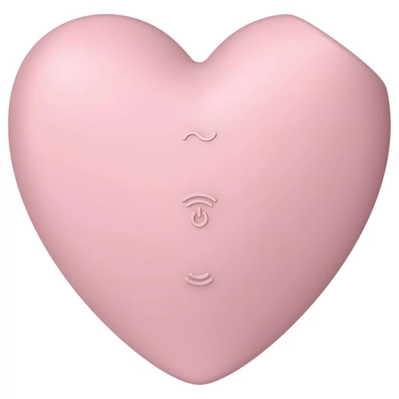 Satisfyer Cutie Heart - akumulátorový klitorisový vibrátor (ružový)
