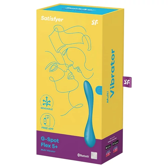 Satisfyer G-spot Flex 5 - inteligentný G-bod vibrátor (zelený)