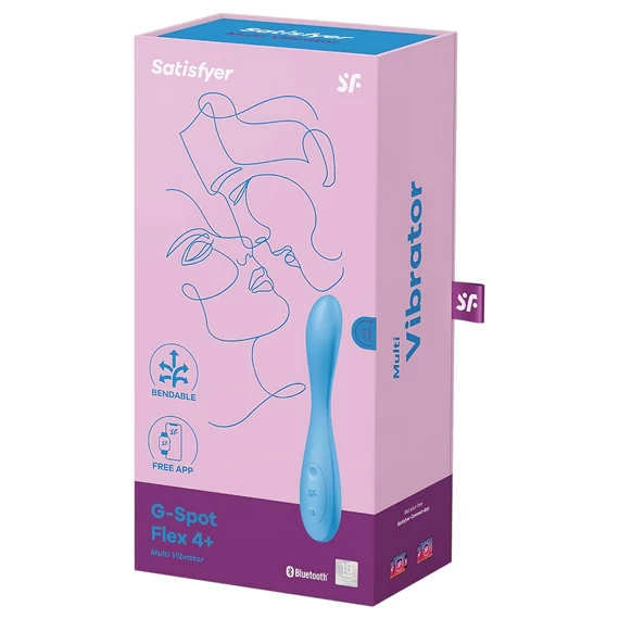Satisfyer G-spot Flex 4 - Smart G-bod vibračný prístroj (tyrkysový)