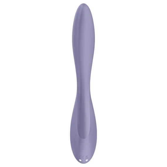 Satisfyer G-spot Flex 2 - nabíjateľný vodotesný G-bod vibrátor (fialový)