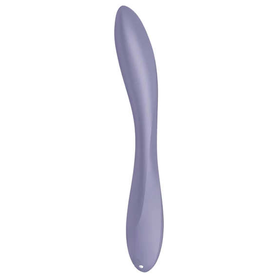 Satisfyer G-spot Flex 2 - nabíjateľný vodotesný G-bod vibrátor (fialový)