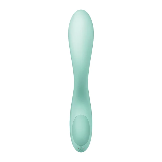 Satisfyer Rrrolling - nabíjateľný G-bod vibrátor s valčekmi (mätový)